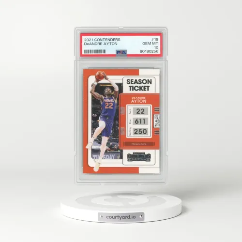 2021 Panini Contenders #19 DeAndre Ayton (PSA 10 GEM MINT)