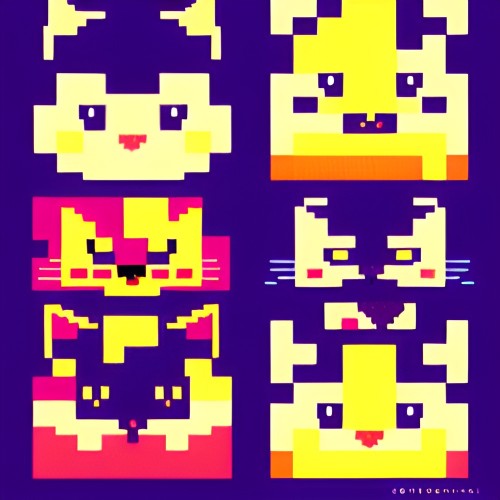 cat pixels