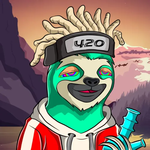 Stoned Sloth V2 #1710