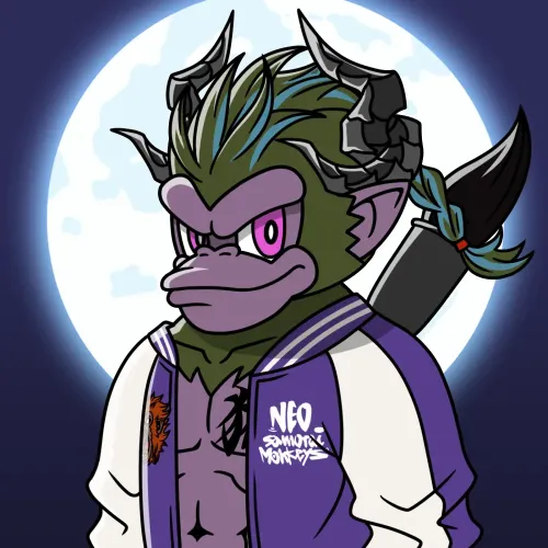 Neo Samurai Monkey #2511