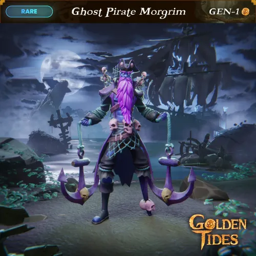 Ghost Pirate Morgrim #587