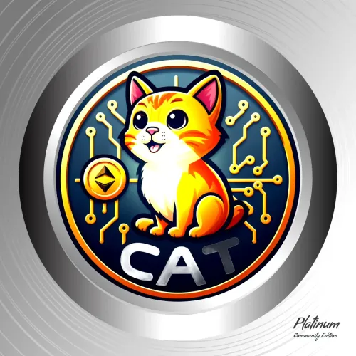 Cat Coin - Platinum #1567