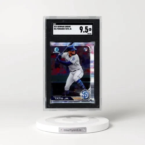 2019 Bowman Chrome #26 Fernando Tatis Jr. (SGC 9.5 MINT+)