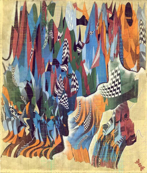 Amplitudes of Canvas #63