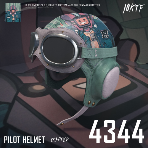 RENGA Pilot Helmet ＃4344