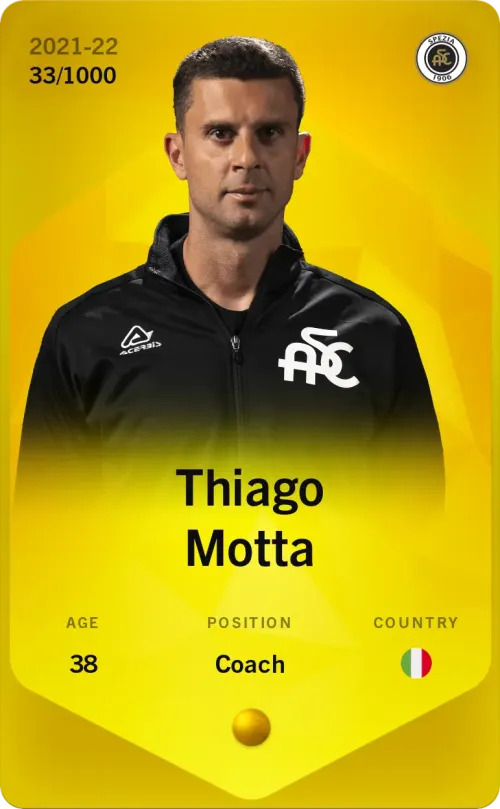 Thiago Motta 2021-22 • Limited 33/1000