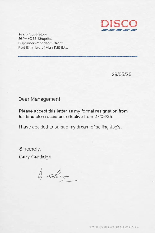 The Resignation  #1