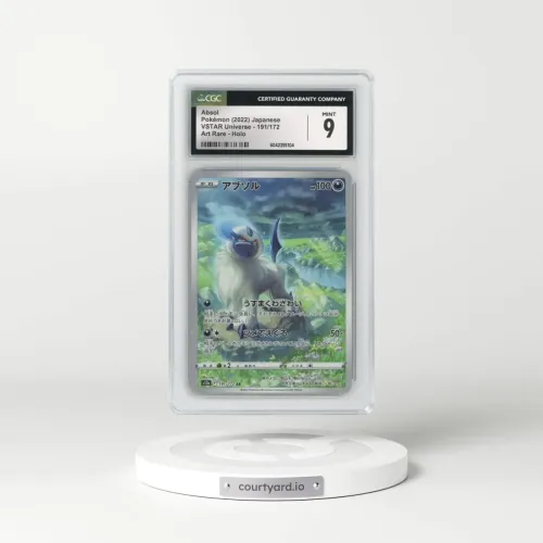 2022 VSTAR Universe #191/172 Absol - Art Rare (CGC 9 MINT)