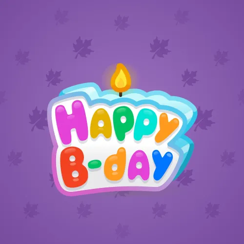 B-Day Candle #60265