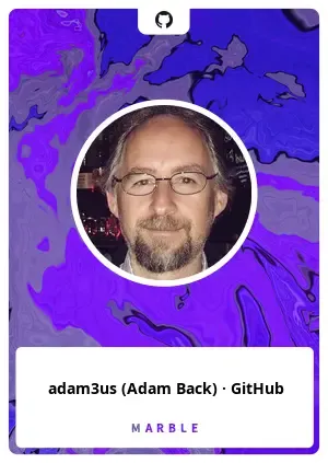 adam3us(AdamBack)·GitHub #58270