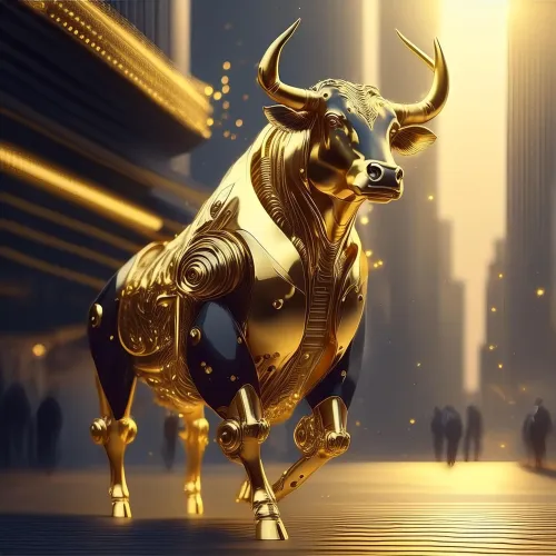 GOLD  BULL#76