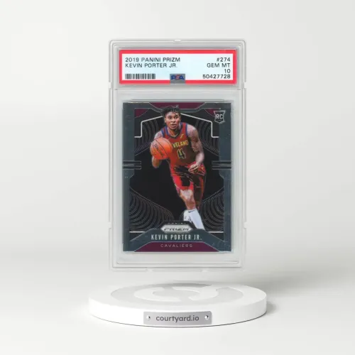 2019 Panini Prizm #274 Kevin Porter Jr. (PSA 10 GEM MINT)