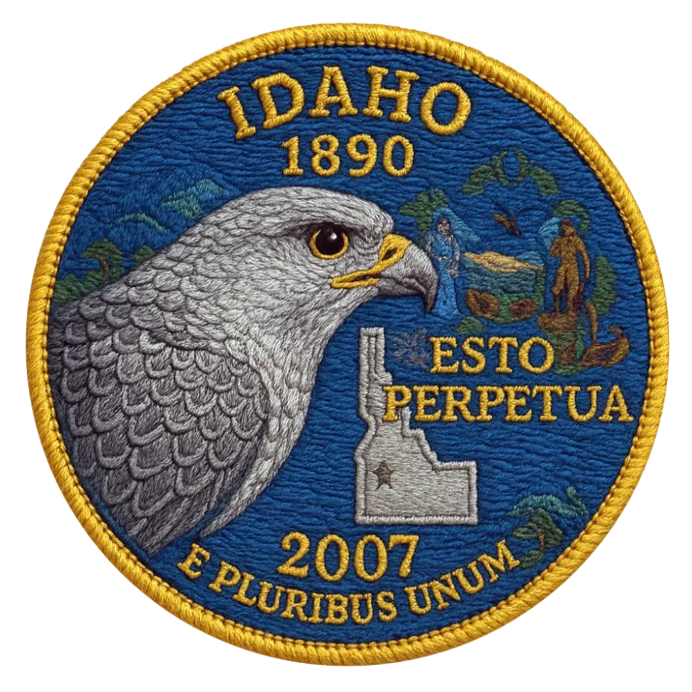 43/56 Idaho State Quarter Patch #44