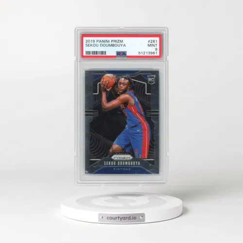 2019 Panini Prizm #261 Sekou Doumbouya (PSA 9 MINT)