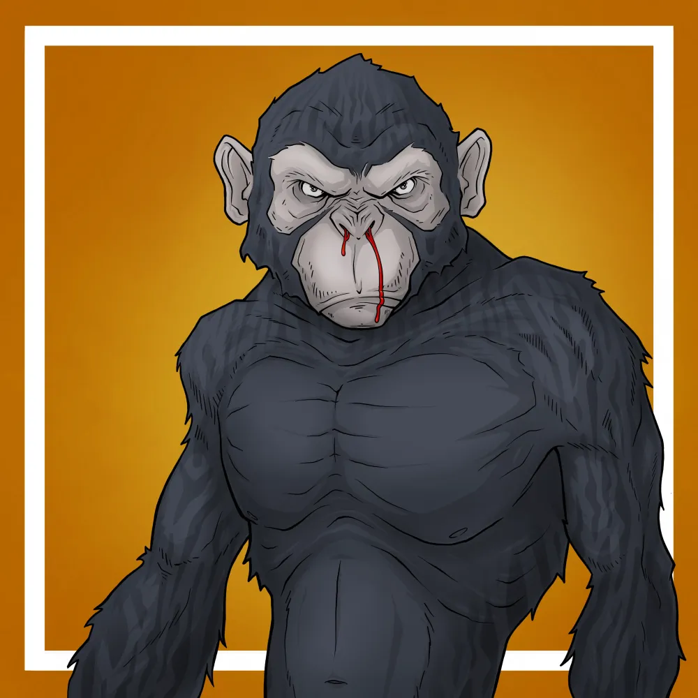GREAT APES #7587