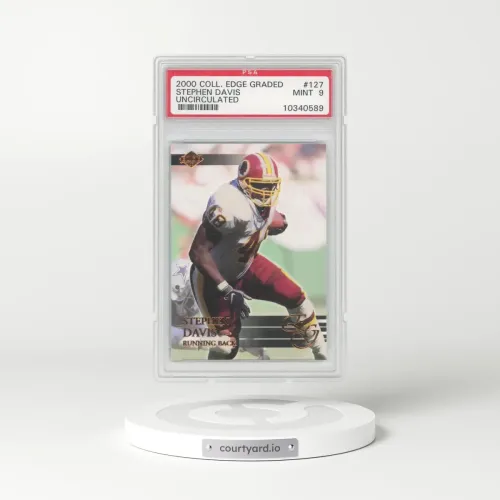 2000 Collector's Edge Graded #127 Stephen Davis - Uncirculated (PSA 9 MINT)