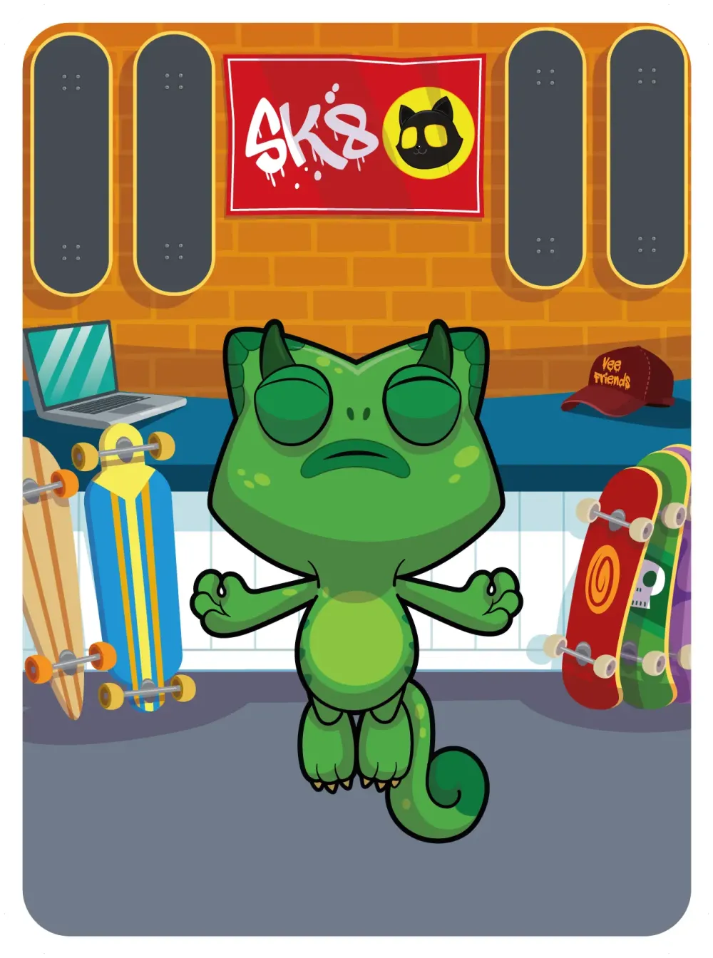 Charismatic Chameleon #25198