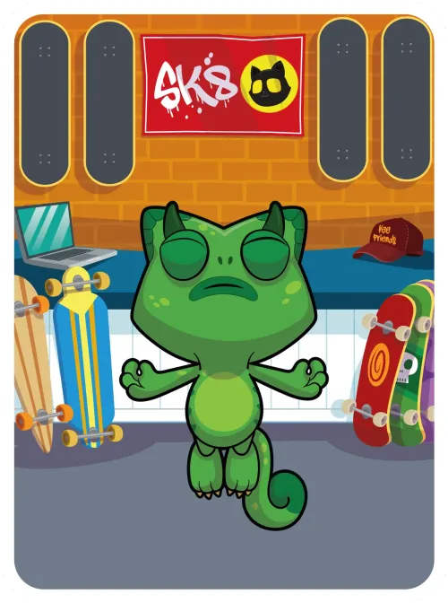 Charismatic Chameleon #25198