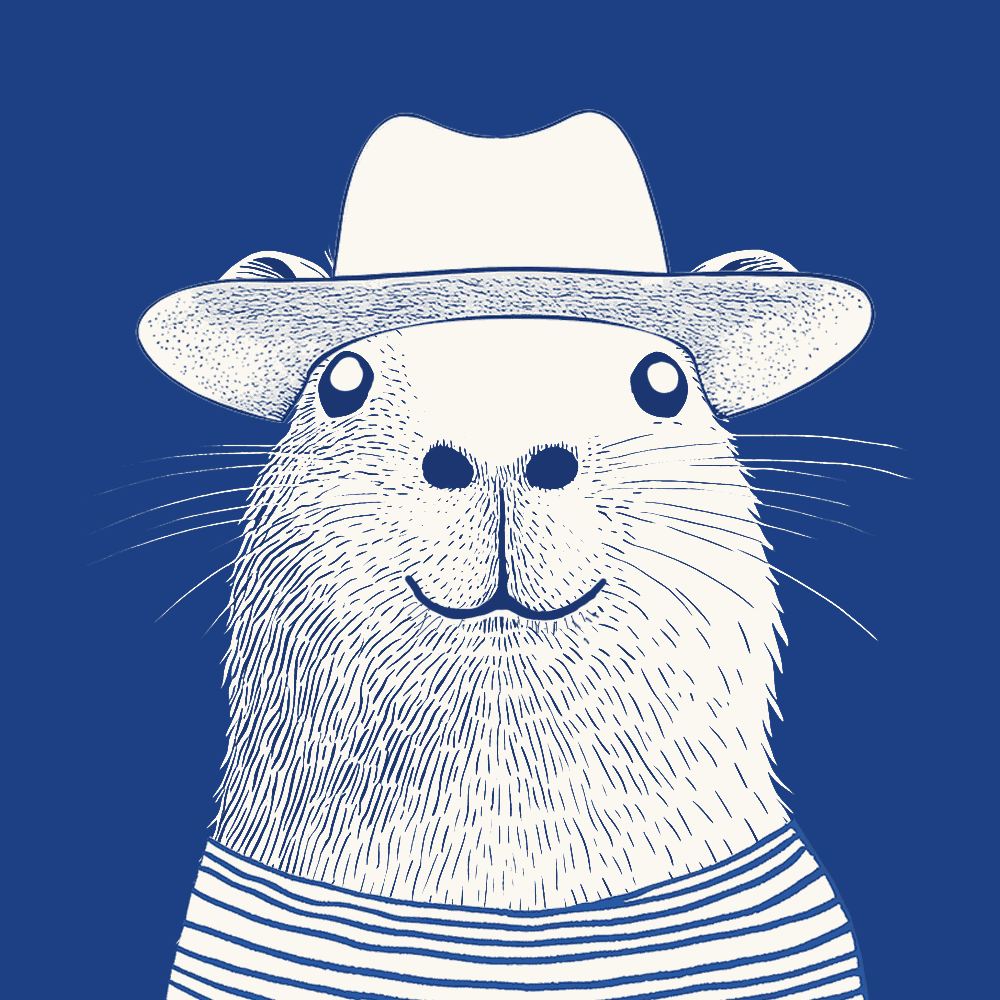 Zoolini - Capybara #1096