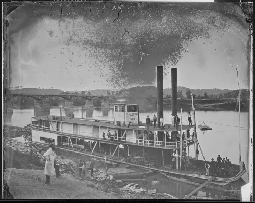 Transport steamer "Clinch", Tennessee River #1116