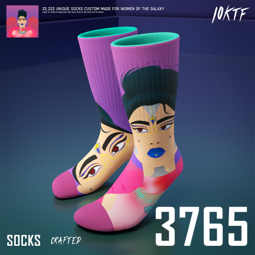 Galaxy Crew Socks #3765