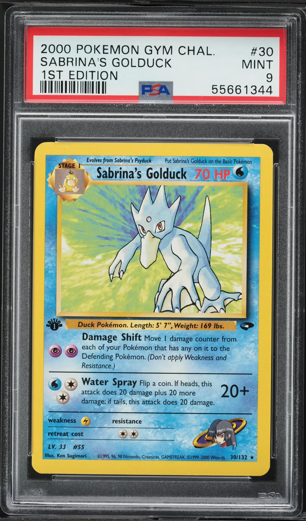 2000 #30 Sabrina's Golduck 1st E