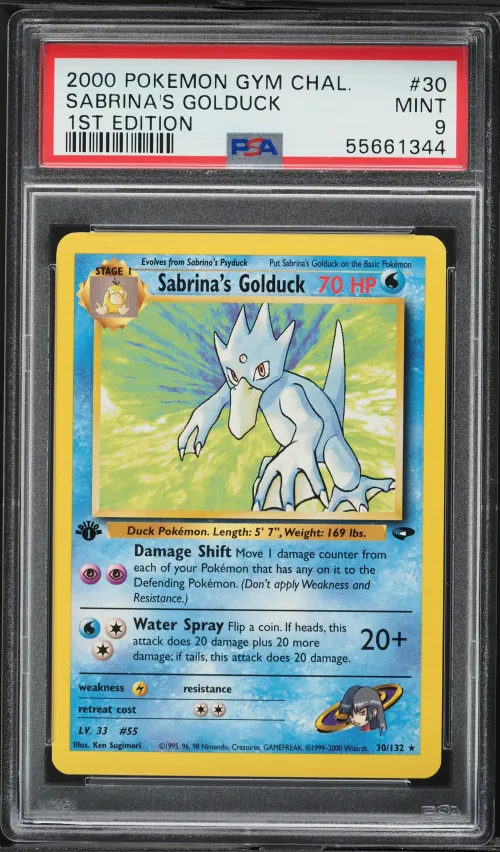 2000 #30 Sabrina's Golduck 1st E