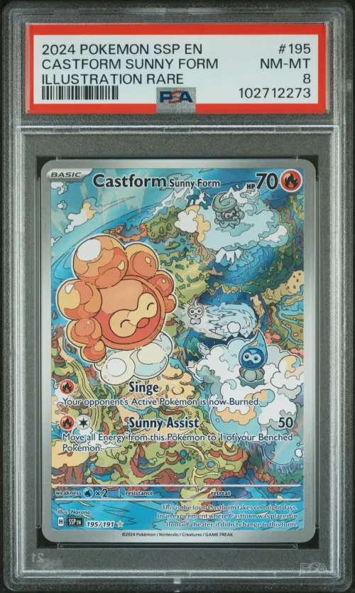 2024 #195 Castform Sunny Form PS