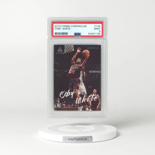 2019 Panini Chronicles #145 Coby White (PSA 9 MINT)