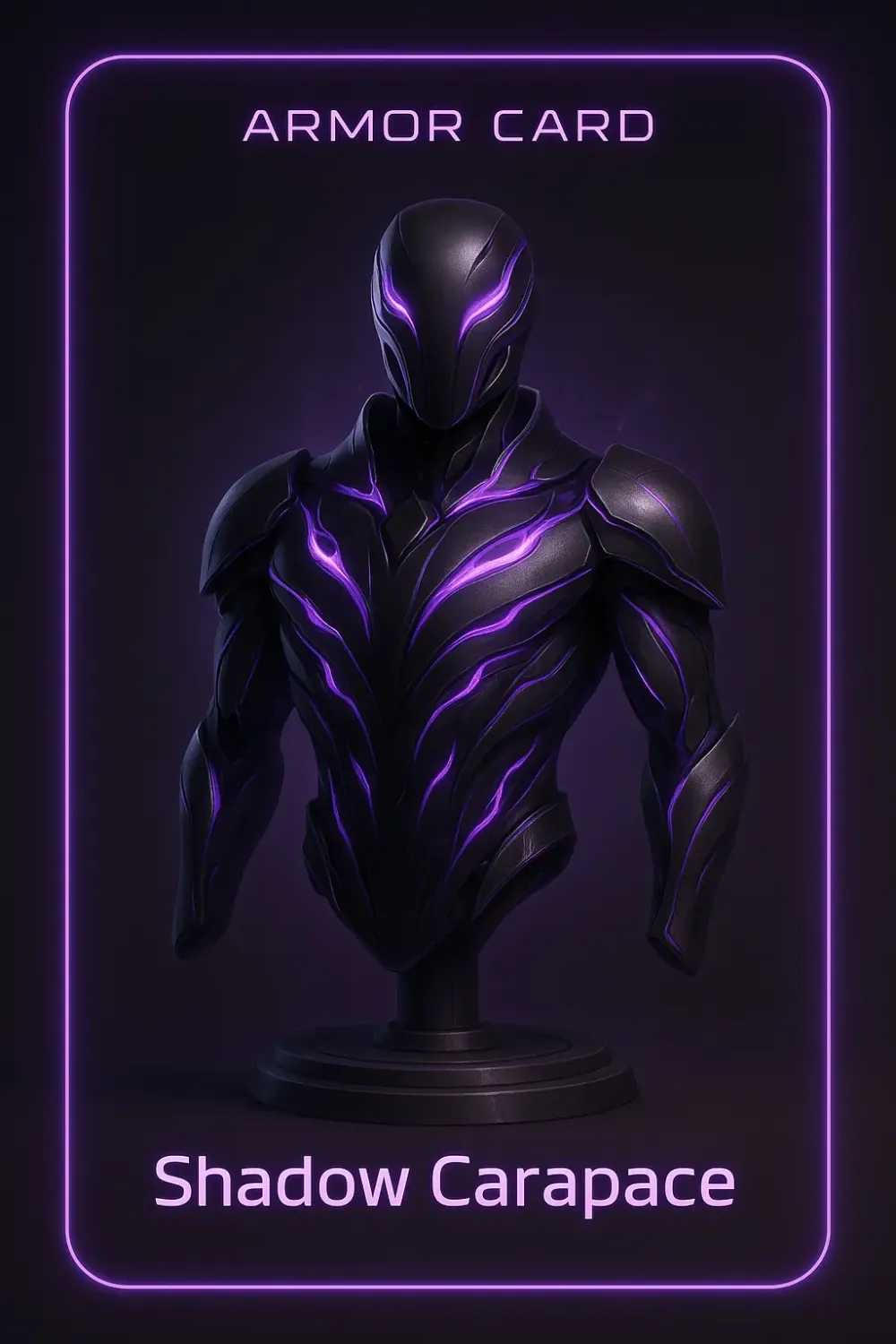 Shadow Carapace (🛡️ ARMOR CARD 2) #6