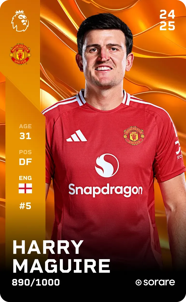 Harry Maguire 2024-25 • Limited 890/1000
