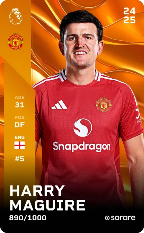 Harry Maguire 2024-25 • Limited 890/1000