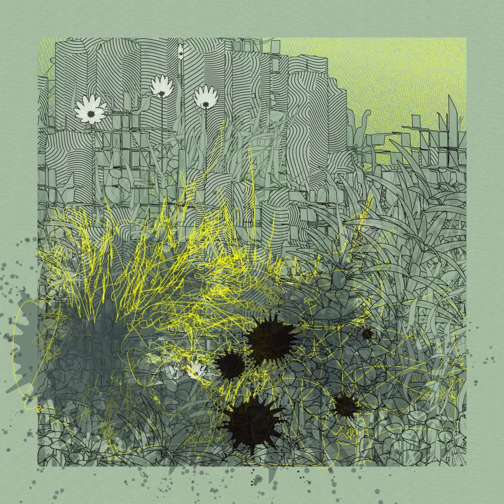 Landscape with Carbon Capture #7406