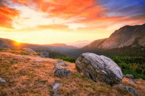 Devils Thumb Sunrise - Indian Peaks Wilderness #11