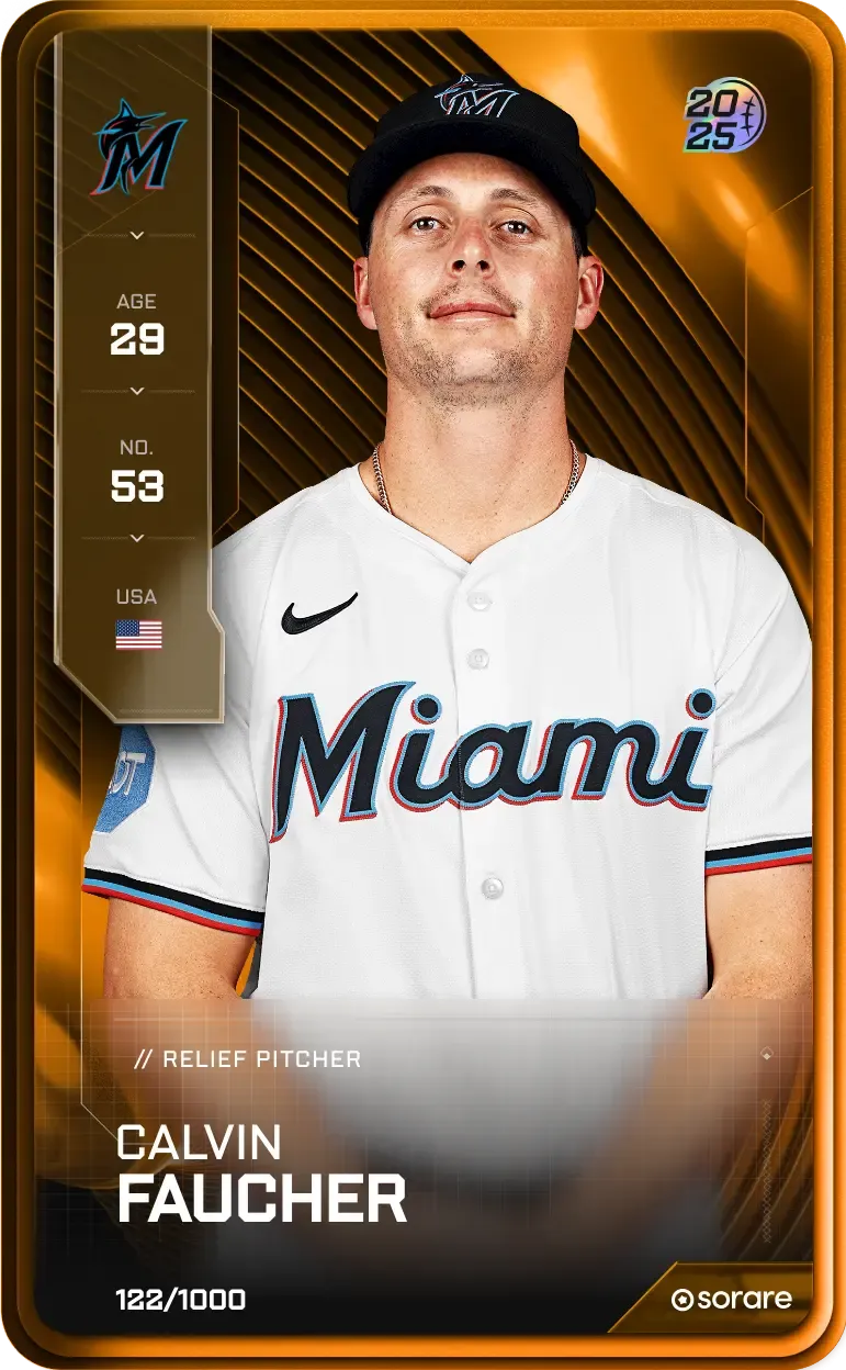 Calvin Faucher 2025 • Limited 122/1000