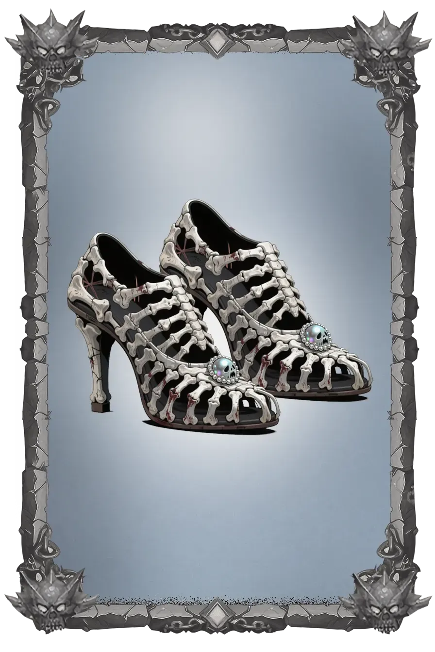 Wailing Waltz Slippers #30701