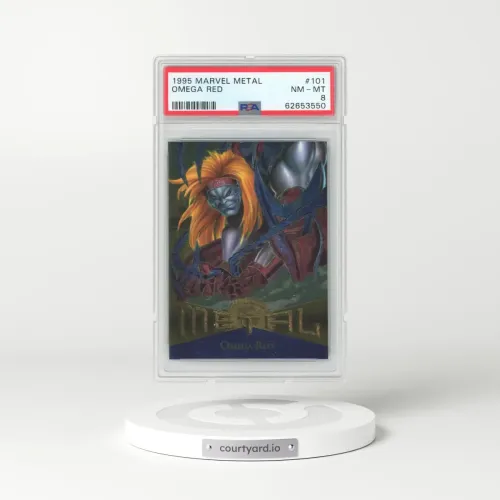 1995 Marvel Metal #101 Omega Red (PSA 8 NM-MT)