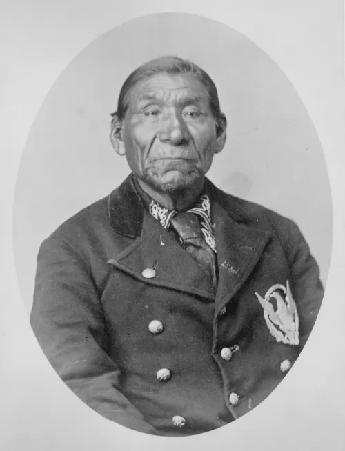 Winnemucca (The Giver), a Paviotso or Paiute chief of western Nevada #32