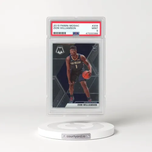2019 Panini Mosaic #209 Zion Williamson (PSA 9 MINT)