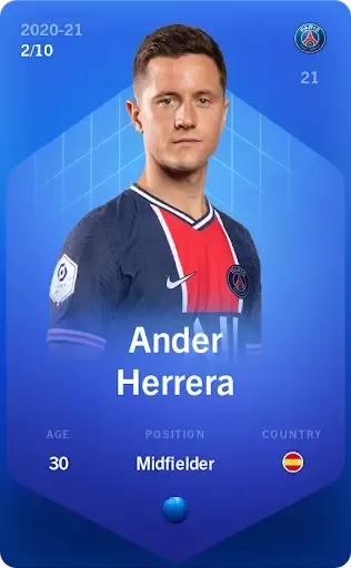 AnderHerrera2020-21•SuperRare2/10 #90980923104976565756297005512644639602525777584084388071549163414082644188302