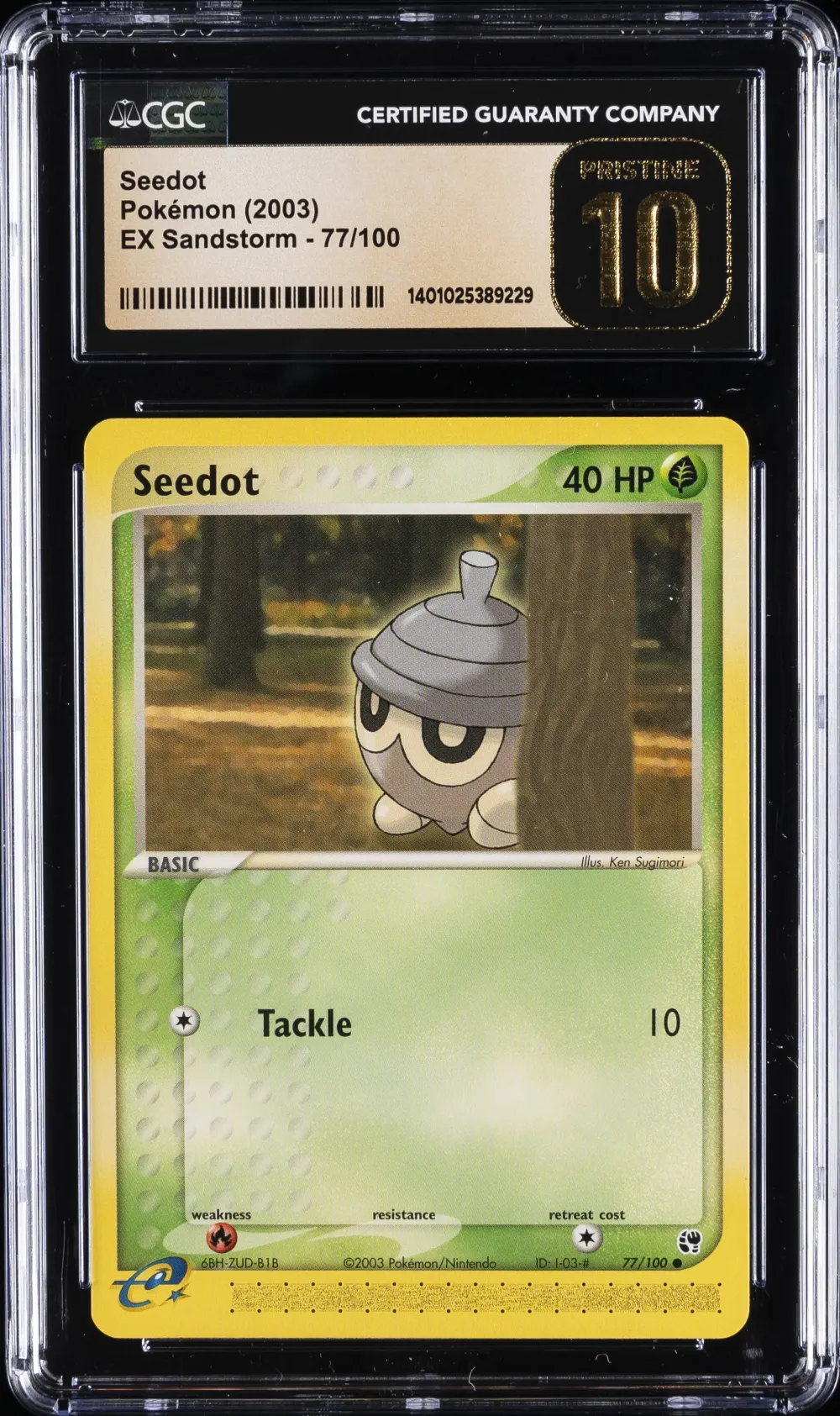 2003 #77 Seedot CGC 10 Perfect P