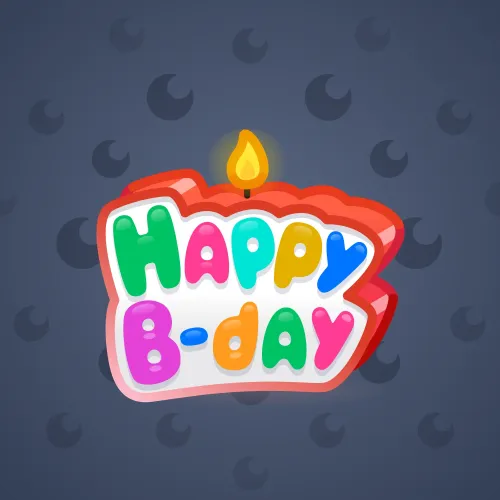B-Day Candle #149718