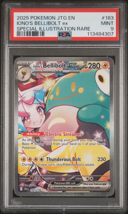 2025 #183 Iono's Bellibolt EX PS