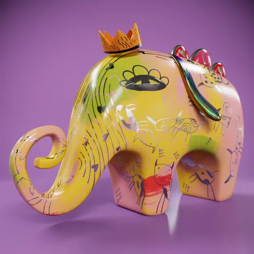 Miloverso Elephant #0648