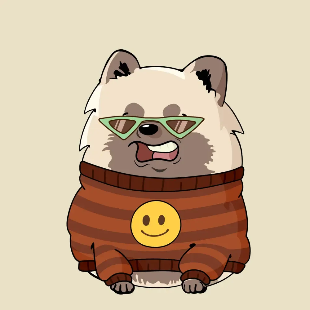 Fluffy Pup #1834