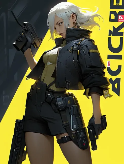 Cyberpunk Waifu #286