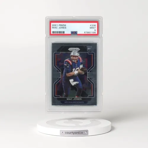 2021 Panini Prizm #336 Mac Jones (PSA 9 MINT)