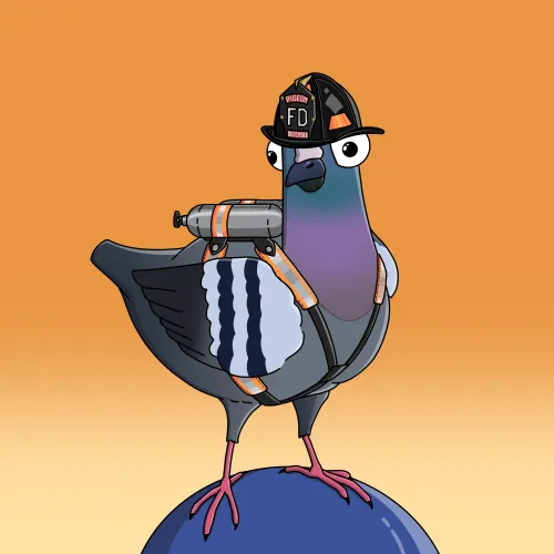 Firefighter Pigeon #1