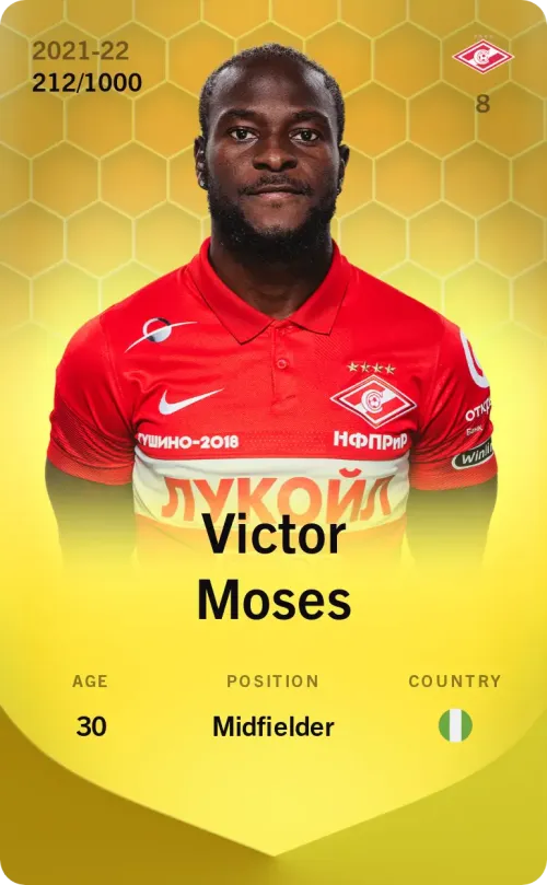 Victor Moses 2021-22 • Limited 212/1000