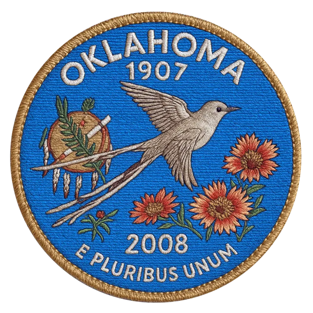 46/56 Oklahoma State Quarter Patch #47